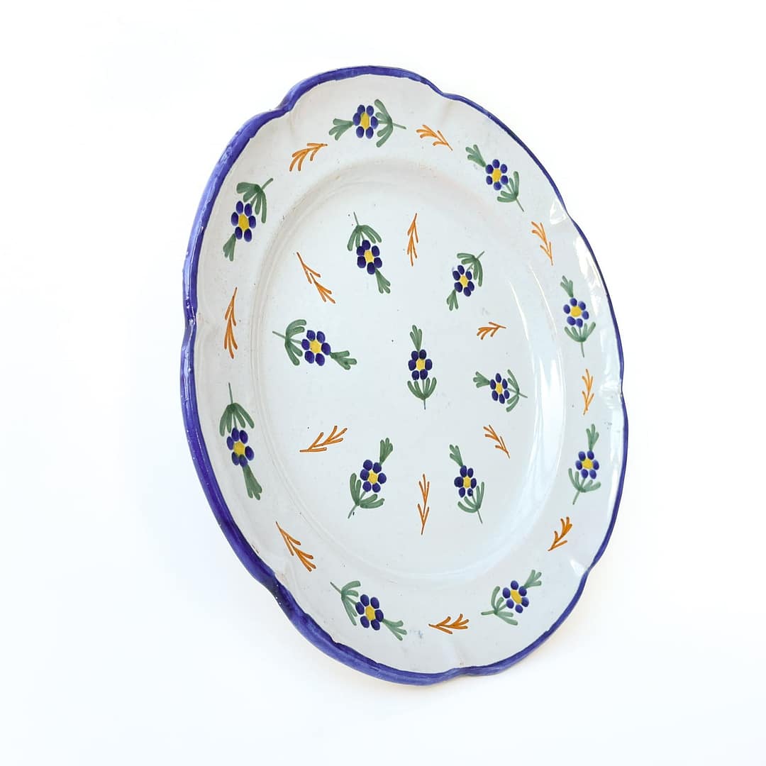 A French Faience Plate, 19th century - Image 2